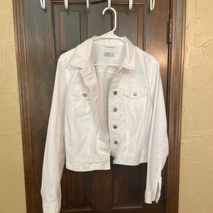 GAP 1969 White Jean Jacket L